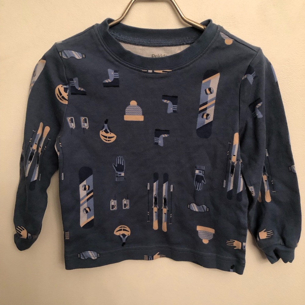 Pekkle Organic Snowboard / Ski pattern top 2 years